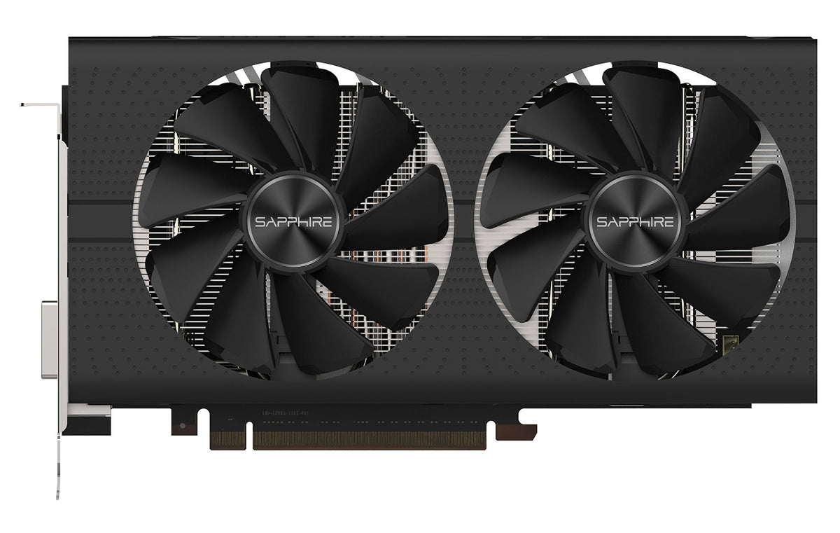 Sapphire Technology Technology 11266-04-20G Radeon Pulse RX 570 4GB GDDR5 Dual HDMI/ DVI-D/ Dual DP OC with Backplate (UEFI) PCI-E Graphics Card