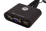 The Cs22u, 2-Port Usb Kvm Switch, Is a Tool to Manage Two Usb Computers in Home