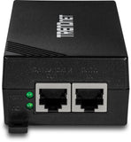 TRENDnet Gigabit Power Over Ethernet Plus (PoE+) Injector,Converts Non-PoE Gigabit to PoE+ or PoE Gigabit, Network Distances up to 100 M (328 Ft.), TPE-115GI