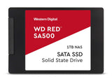 WD Red SA500 NAS 1TB 3D NAND Internal SSD - SATA III 6 GB/S, 2.5"/7mm, Up to 560 MB/S - WDS100T1R0A