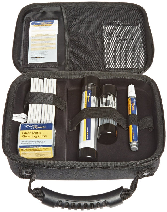 Fluke Networks NFC-KIT-CASE Fiber Optic Cleaning Kit with Case