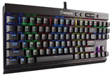 CORSAIR K65 RAPIDFIRE - RGB Backlit Mechanical Gaming Keyboard - USB Passthrough & Media Controls - Fastest & Linear - Cherry MX Speed