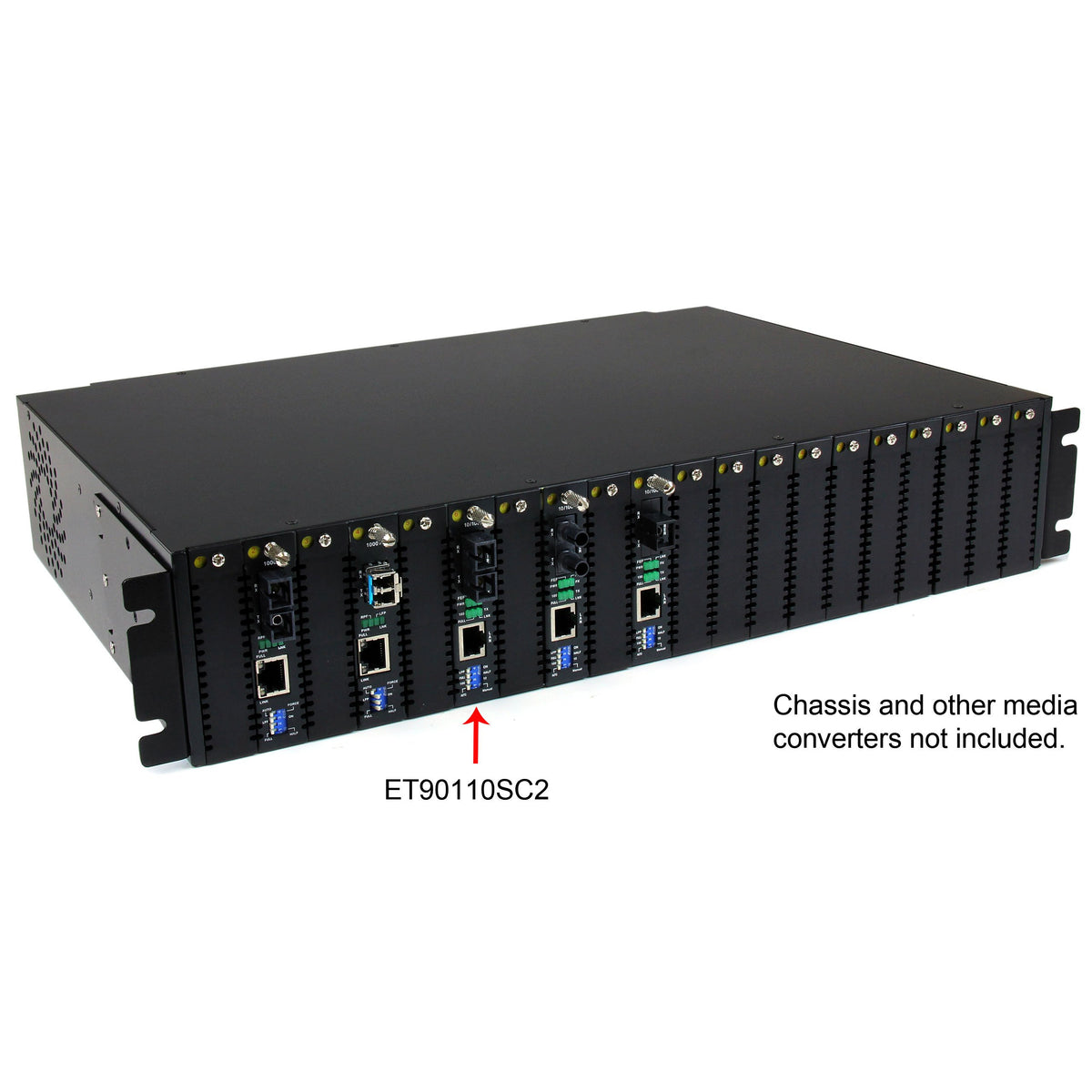 StarTech.com 10/100 Mbps Multi Mode Fiber Media Converter SC 2 km (ET90110SC2)