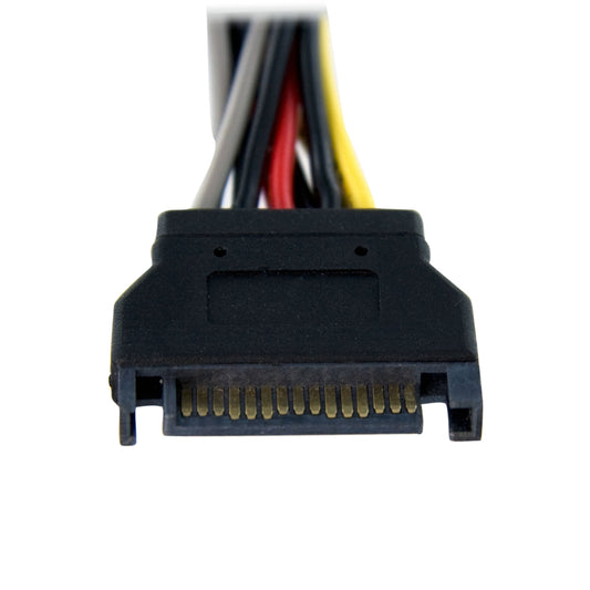 StarTech.com 6in SATA Power Y Splitter Cable Adapter - M/F - Power Splitter - SATA Power (M) to SATA Power (F) - 6 in - PYO2SATA