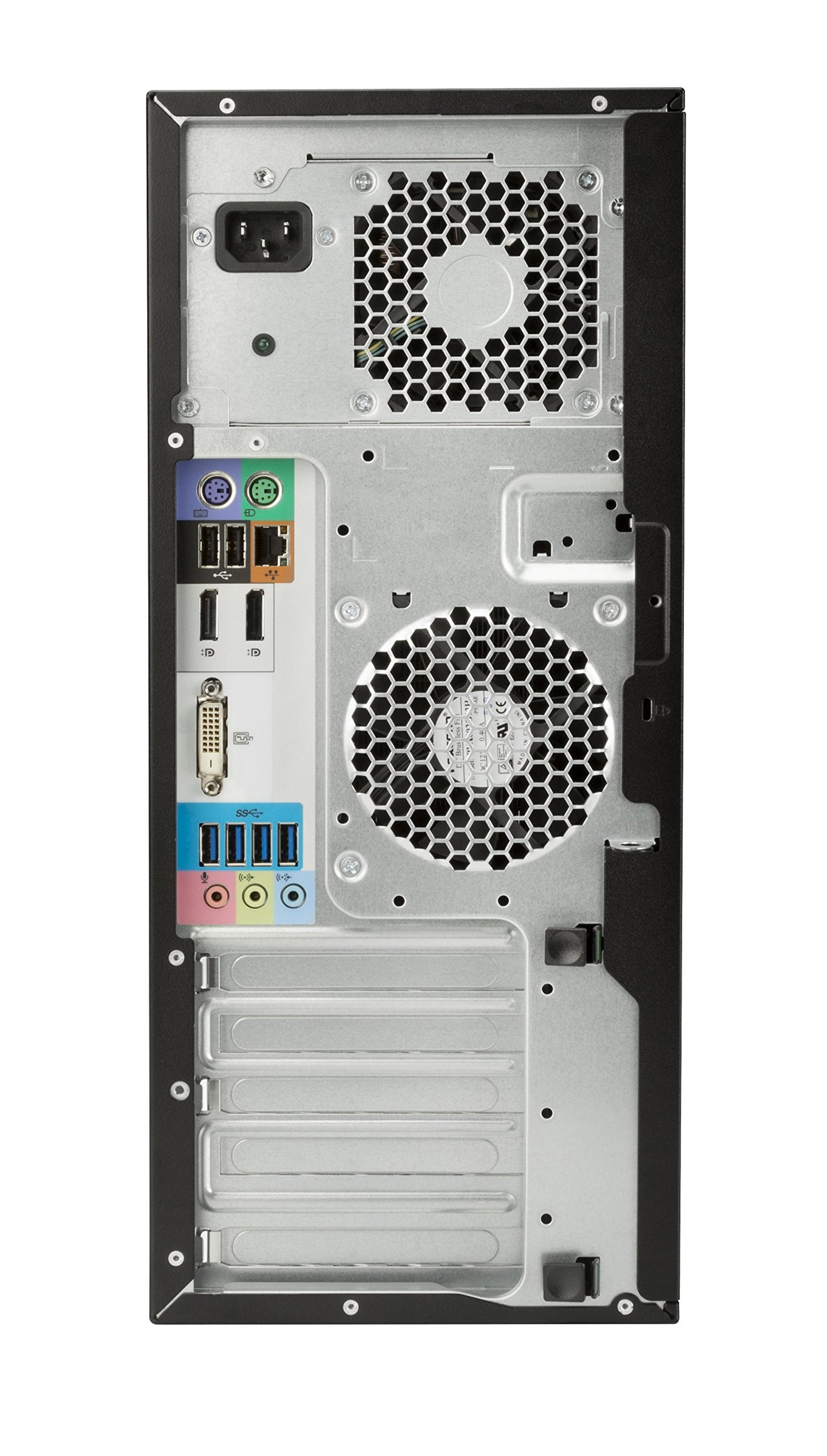 HP 2VN35UT#ABA Workstation Z240, Mini Tower, 16 GB Ram, 512 GB SSD, Intel HD Graphics, Black