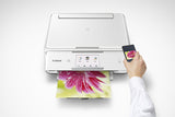 Canon PIXMA TS8020 Wireless Inkjet All in One Printer, White