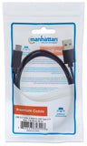 Manhattan Hi-Speed USB C Device Cable, USB 2.0, Type-A Male to Type-C Male, 480 Mbps, 1 Meter (3 Feet), Black