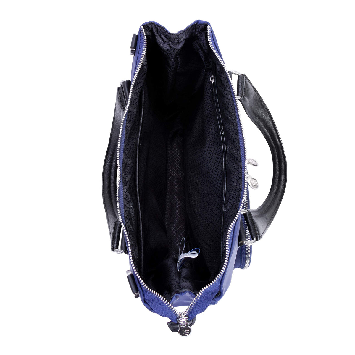 McKlein 18547 USA Sofia 3-in-1 Nylon Ladies' Convertible Backpack Tote Navy