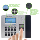 Pyramid TimeTrax Elite TTELITEEK Automated Biometric Time Clock System - Ethernet