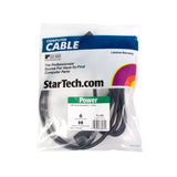 StarTech.com 10 ft Computer Power Cord Splitter IEC320 C14 to 2x IEC320 C13 - C13 to C14 PC Power Y Cable - 1x C14 (M) 2x C13 (F) (PXT100Y)