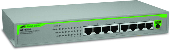 Allied Telesyn 8PORT 10/100BTX Plus 1 (AT-FS708/POE-10)