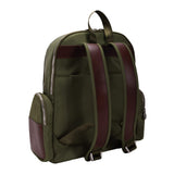 McKlein 18361 USA Cumberland 17" Nylon Dual Compartment Laptop Backpack Green