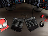 Kinesis Freestyle2 Palm Support Accessory Kit for Freestyle2 Keyboard, Black, Pa