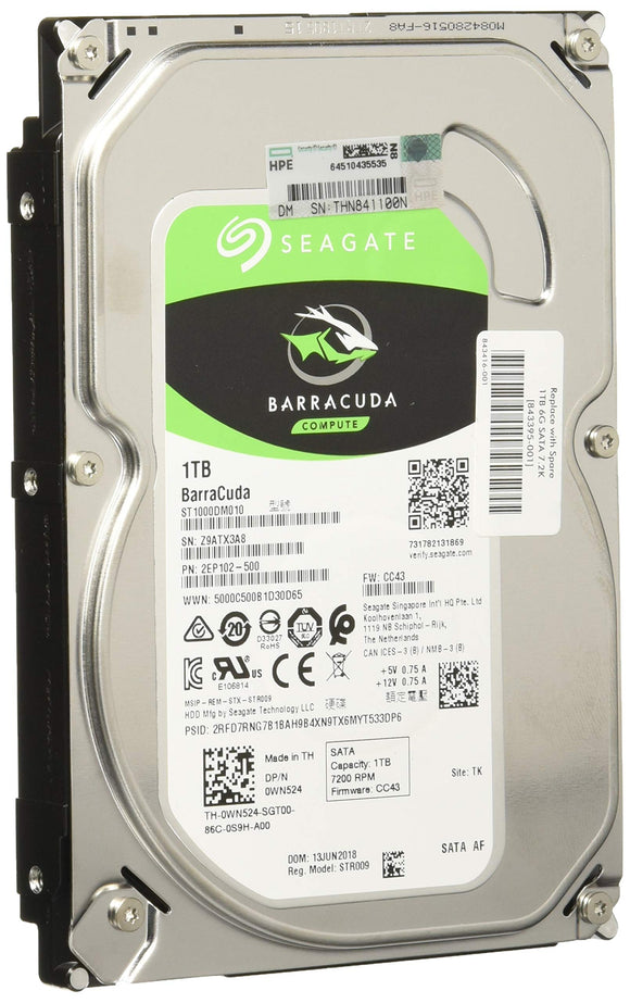 1TB 6G SATA 7.2K 3.5in NHP ETY Internal Hard Drive