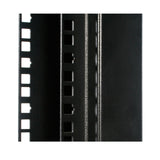 StarTech.com 2POSTRACK 42U 2 Post Open Frame Rack with Casters (Black)