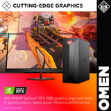 OMEN Obelisk Gaming Desktop Computer (Intel Core i7-9700K, NVIDIA GeForce RTX 2080 8 GB, HyperX 16 GB RAM, 512 GB SSD, VR Ready, Windows 10 Home, Black) 875-1010
