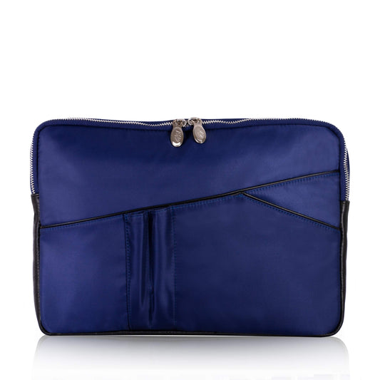 McKlein 18337 USA Crescent 14" Nylon Laptop Sleeve Navy