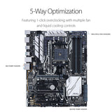 ASUS Prime X370-Pro AMD Ryzen AM4 DDR4 DP HDMI M.2 USB 3.1 ATX X370 Motherboard with Aura Sync RGB Lighting