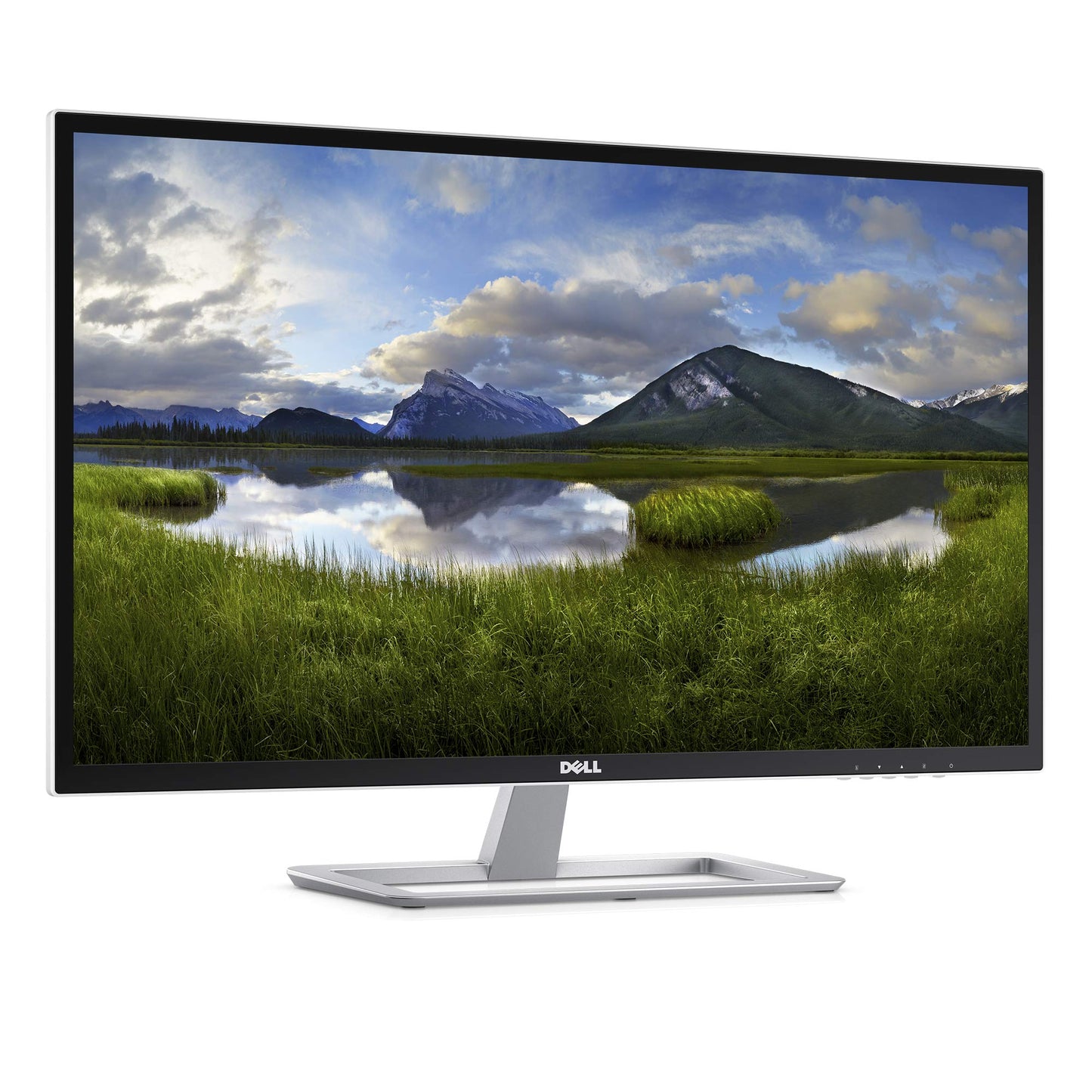 Dell D Series LED-Lit Monitor 31.5" White D3218HN, FHD 1920x1080, 16:9, IPS LED Back-lit, HDMI, VGA, VESA