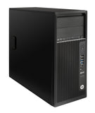 HP 2VN35UT#ABA Workstation Z240, Mini Tower, 16 GB Ram, 512 GB SSD, Intel HD Graphics, Black