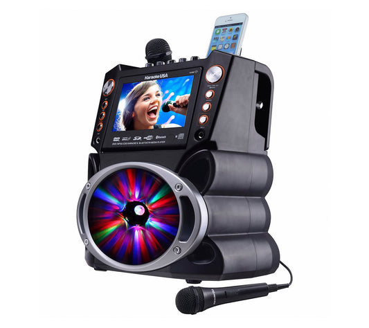 Karaoke DVD / CDG / MP3G 7" Color Screen Karaoke Machine