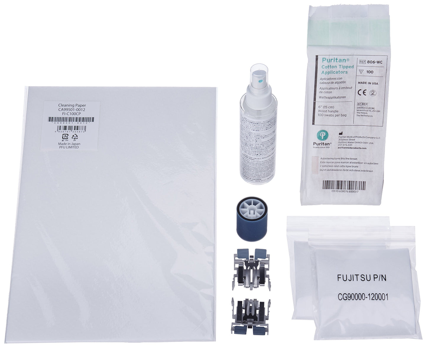 FUJITSU CG01000-510501 ScanAid scanner consumable kit