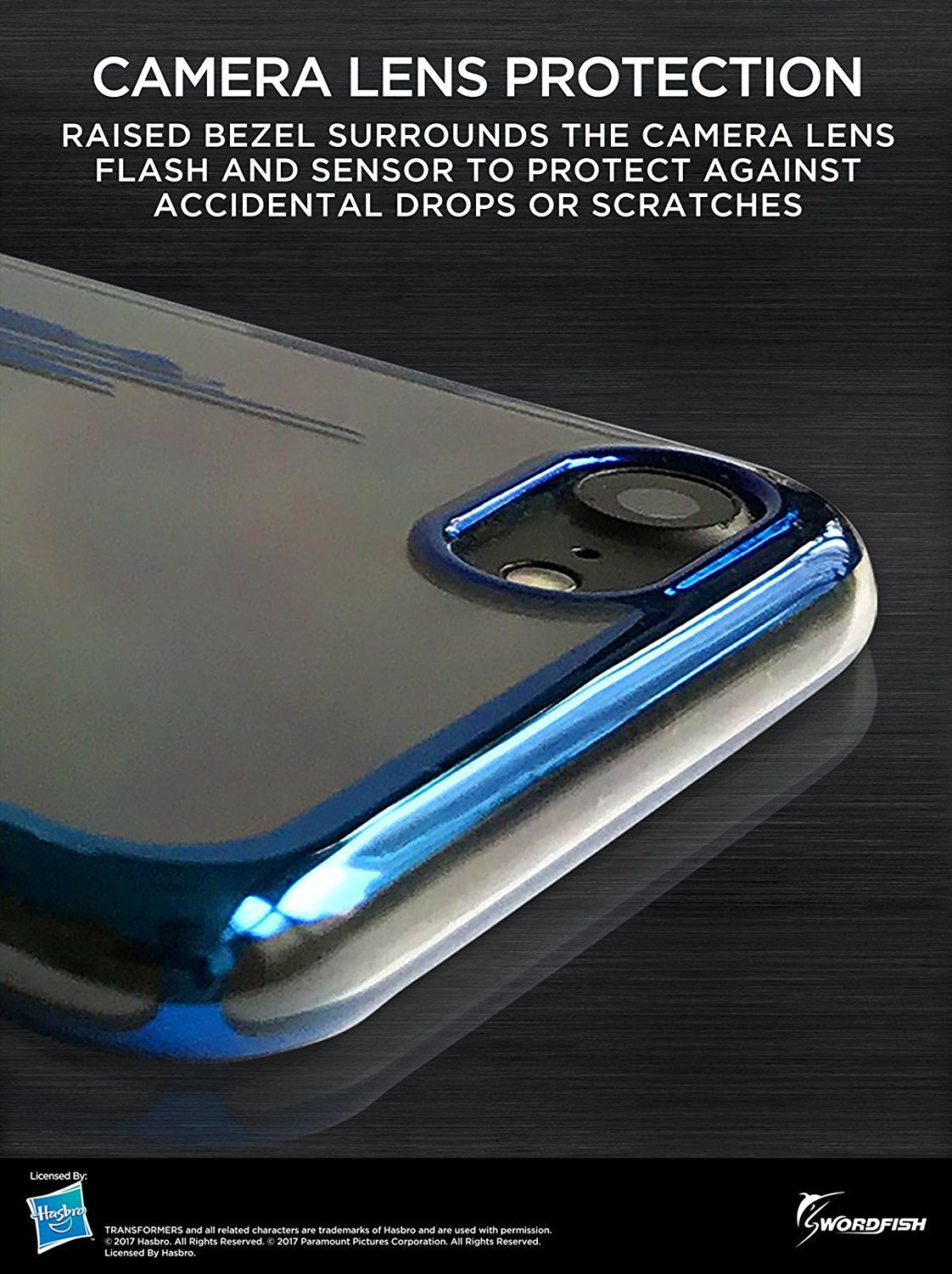 Transformers: Licensed Swordfish Tech iPhone 7,iPhone 8 Accessories Kit Including Phone Case, Ring Grip Stand & Glass Screen Protector