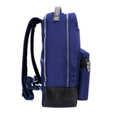 McKlein 18557 USA Parker 15" Nylon Dual Compartment Laptop Backpack Navy