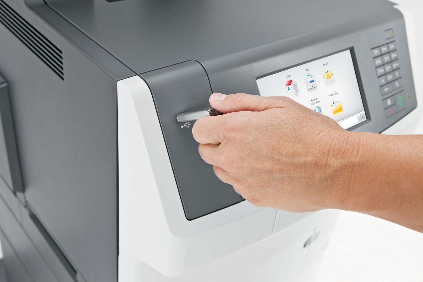 Lexmark 34T5013 (X748DTE) Color Laser Printer with Scanner, Copier & Fax