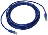 Tripp Lite N002-015-BL 15 Feet Cat5e Cat5 350MHz Molded Patch RJ45 Cable M/M (Blue)