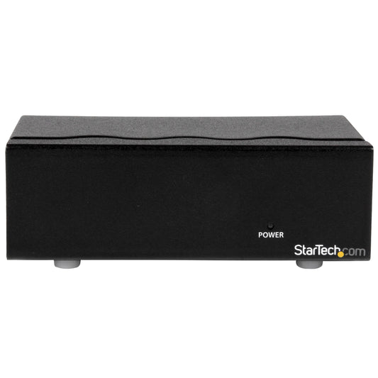 StarTech.com 2 Port High Resolution VGA Video Splitter with Audio - 400 MHz (ST122PROA)