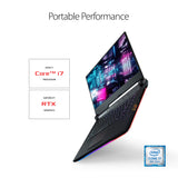 ROG Strix Scar III Gaming Laptop, 15.6" 240Hz FHD, NVIDIA GeForce RTX 2060, Intel Core i7-9750H