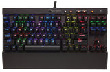 CORSAIR K65 RAPIDFIRE - RGB Backlit Mechanical Gaming Keyboard - USB Passthrough & Media Controls - Fastest & Linear - Cherry MX Speed