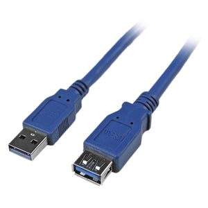 StarTech.com 6 ft SuperSpeed USB 3.0 Extension Cable A to A - M/F - 2m USB 3 Extension Cable (USB3SEXTAA6)
