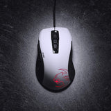 Roccat Kone Pure Owl-eye 12000dpi Optical Sensor Rgb Gaming Mouse, White Roc-11-725-we
