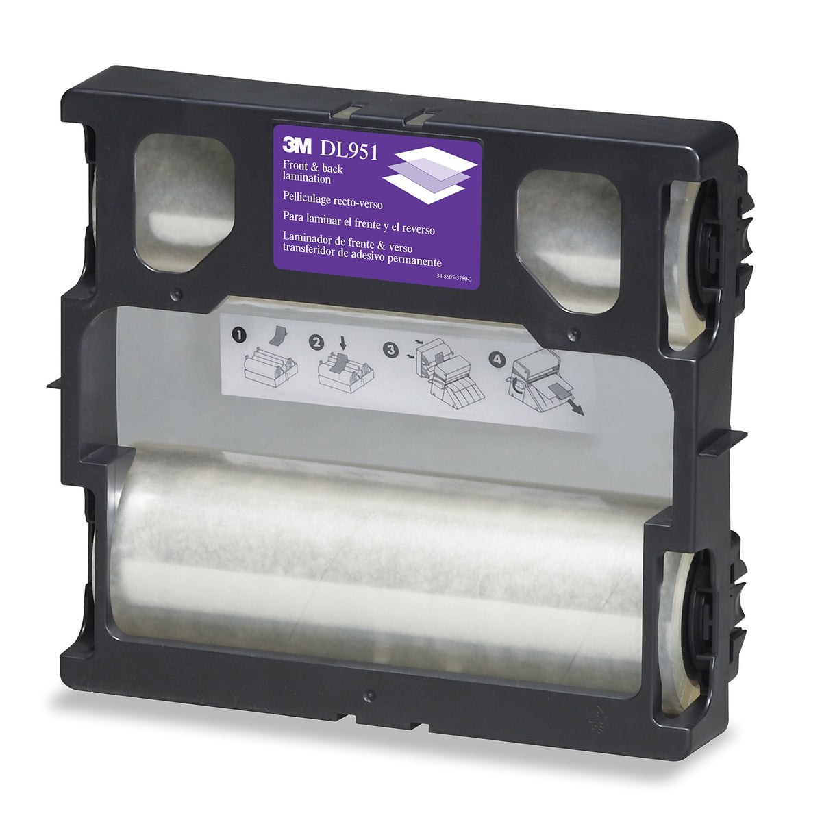 3M Dual Laminate Refill Cartridge DL951, 8-1/2 Inches x 100 Feet, Roll