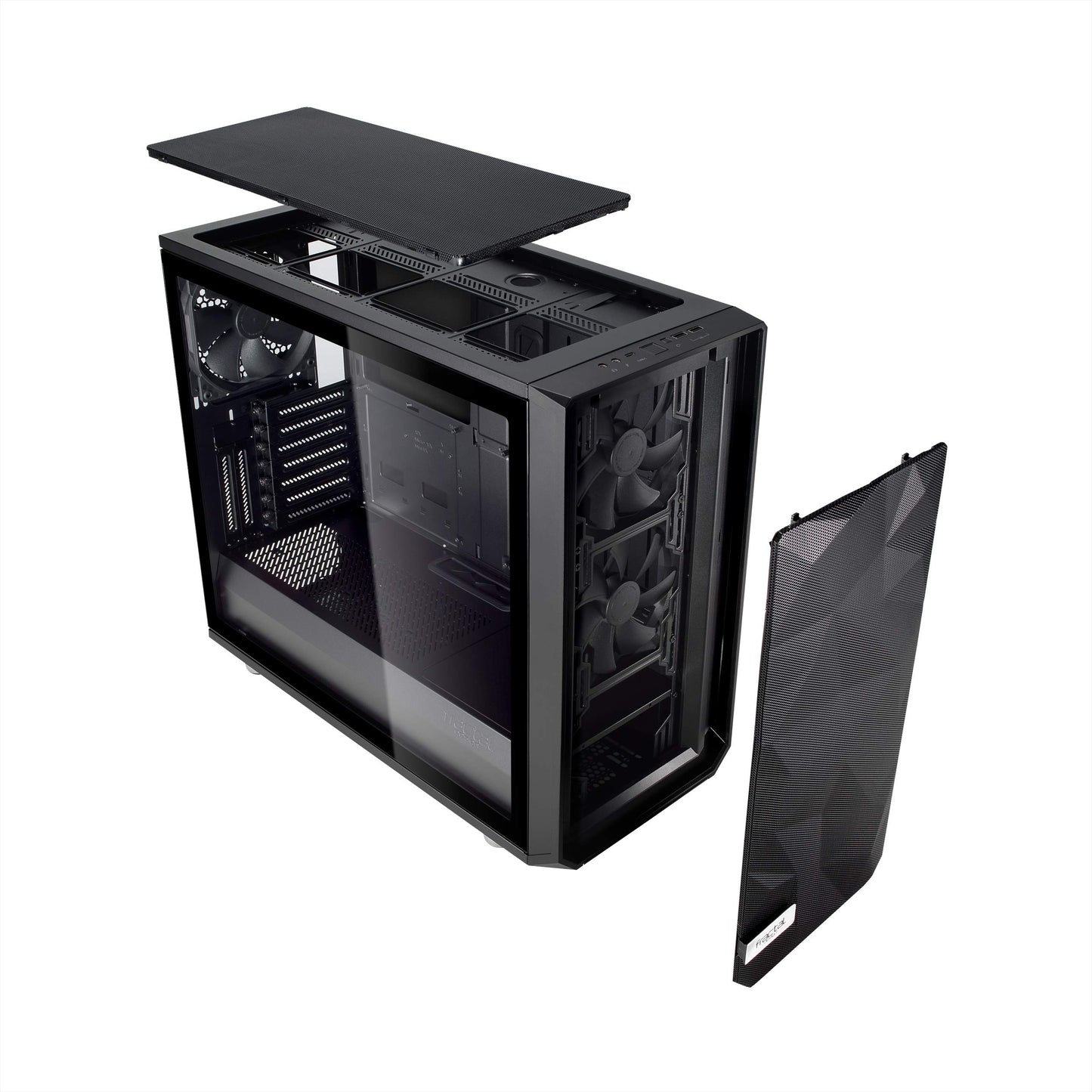 Fractal Design Meshify S2 Black ATX Modular High-Airflow Tempered Glass Window Mid Tower Computer CaseFD-CA-MESH-S2-BKO-TGL