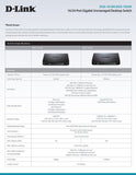 D-Link 24-Port Gigabit Unmanaged Desktop Switch (DGS-1024A)