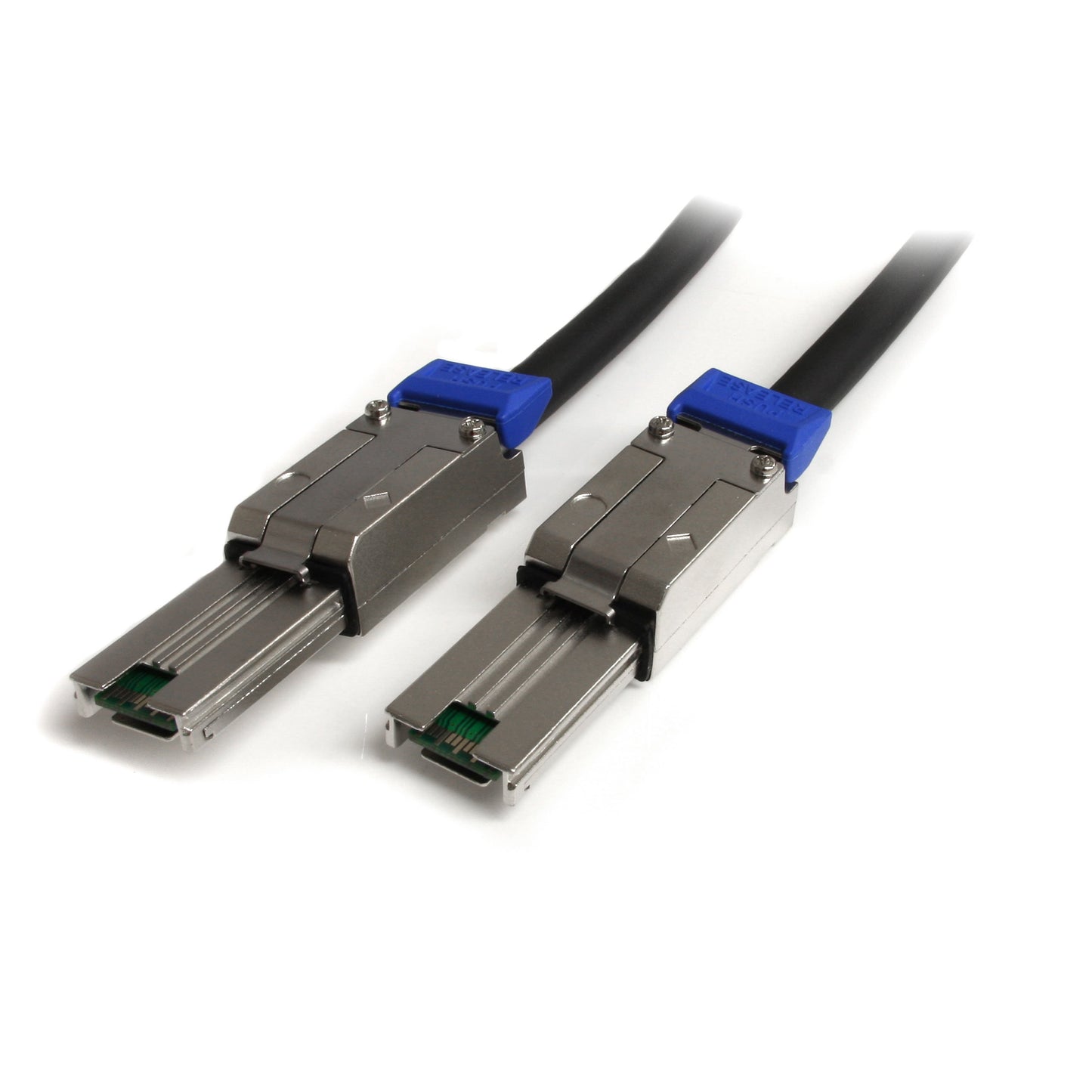 StarTech.com 2m External Mini SAS Cable - Serial Attached SCSI SFF-8088 to SFF-8088 - 2x SFF-8088 (M) - 2 meter, Black (ISAS88882)