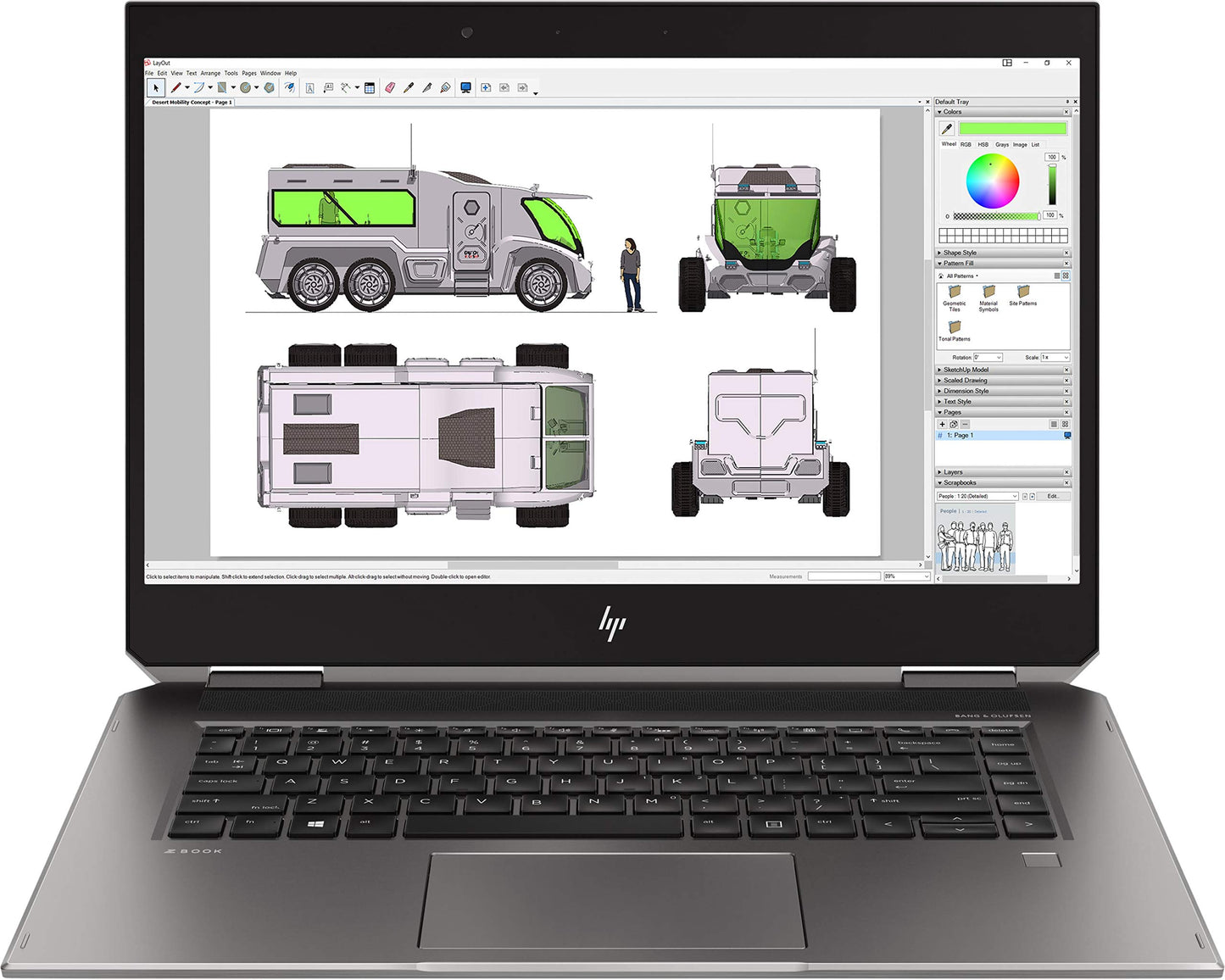 HP Zbook Studio X360 G5 Mobile Workstation
