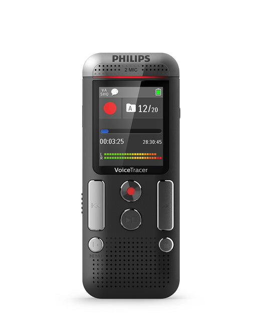 Philips DVT2510/00 Voice Tracer with 2 Mic Stereo Recording