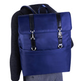 McKlein 18477 USA Element 15" Nylon Flap Over Laptop Backpack Navy