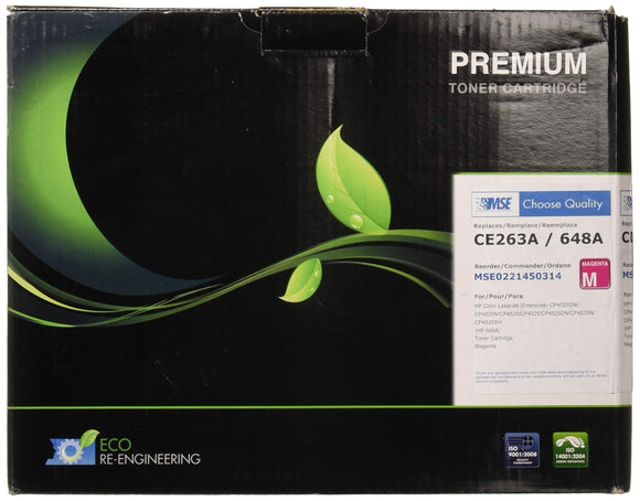 MSE MSE0221450314 Remanufactured Toner Cartridge for HP 648A Magenta