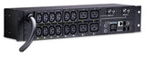 CyberPower PDU81008 Switched Metered-by-Outlet PDU, 200-240V/30A, 16 Outlets, 2U Rackmount