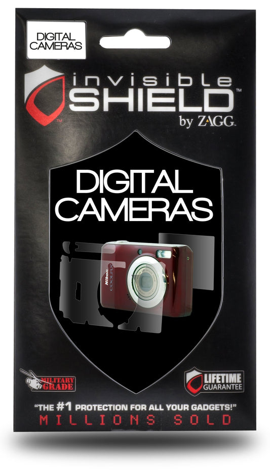 Open Box ZAGG UNICAM25X4S InvisibleShield Universal UNICAM25X4S Screen Protector for 2.5-Inch x 4-Inch Digtal Camera Screens (Clear)