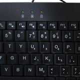 Adesso AKB-110EB - SlimTouch 110 3-Color Illuminated Mini Keyboard