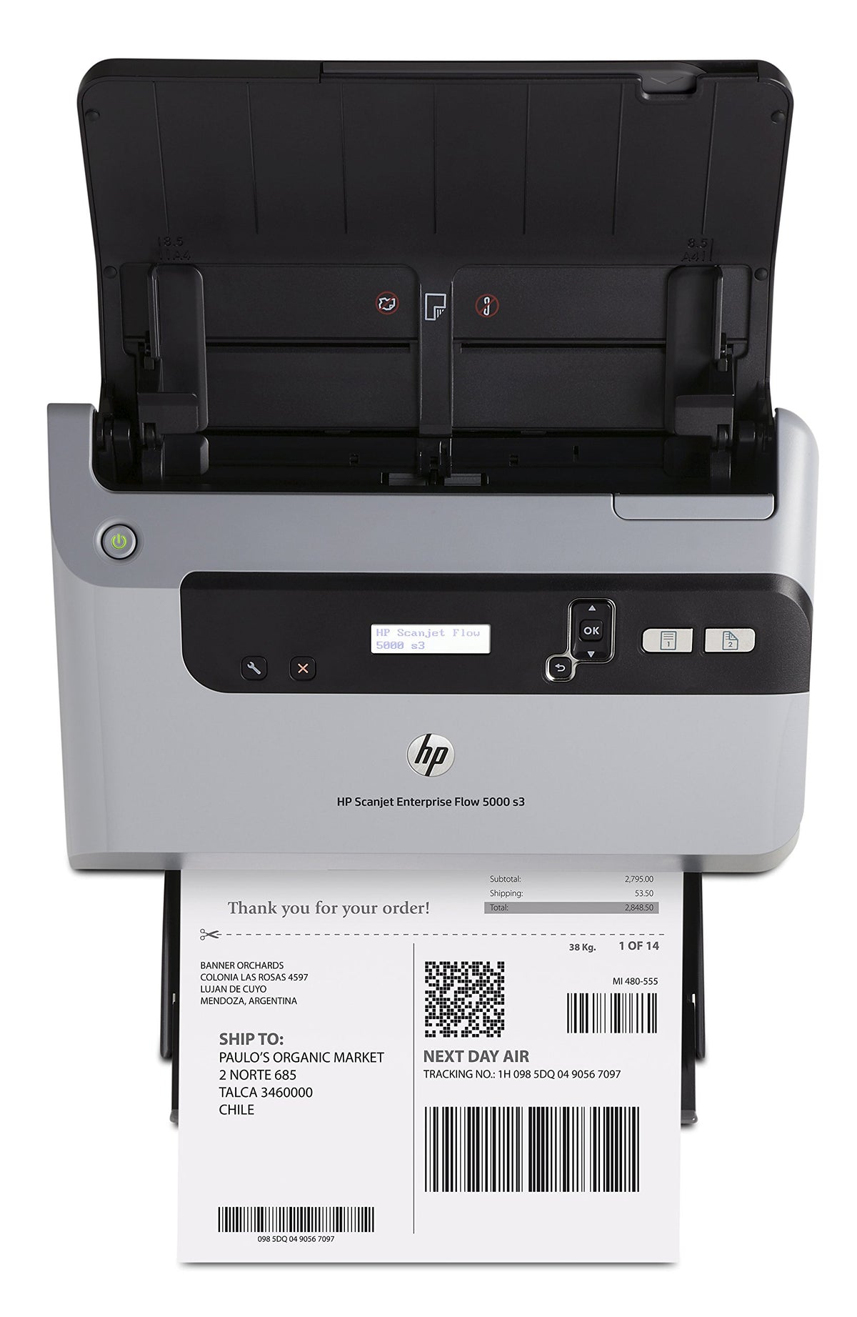 Scanjet 5000 Sf Clr 600dpi USB 2.0 8.5x122in Adf (vf)
