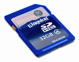 Kingston 32 GB Class 4 SDHC Flash Memory Card SD4/32GB