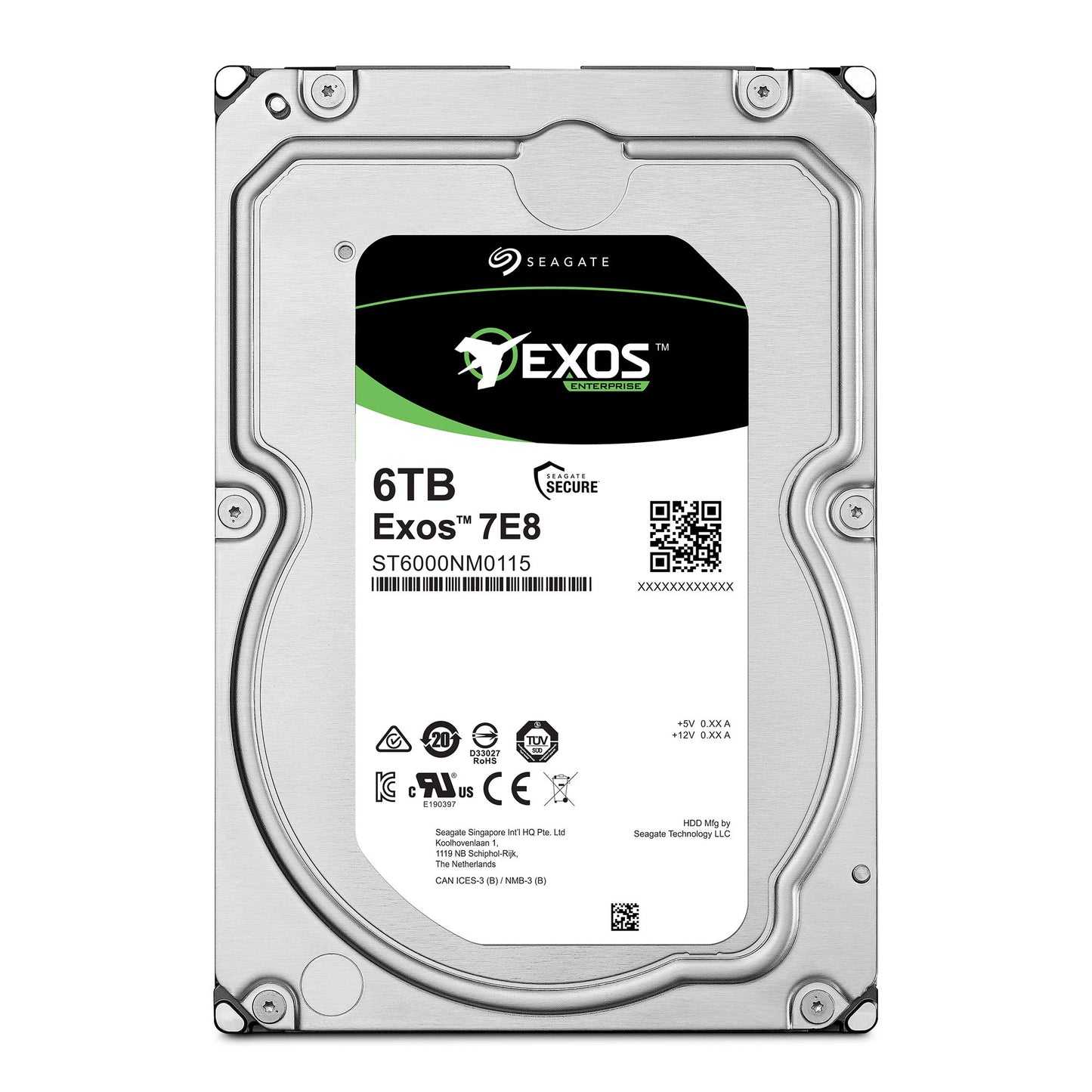 Seagate ST6000NM0095 Hard Drives 6000 256 MB Cache 3.5" Internal Bare or OEM Drives