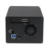 StarTech.com USB 3.0 eSATA Dual 3.5 SATA III Hard Drive RAID Enclosure w/ UASP and Fan - Black - Multi Bay 3.5" SATA HDD Enclosure w/ UASP (S3520BU33ER)